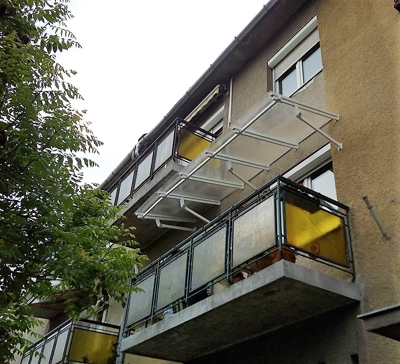 Adria esővédők erkélyek védelmére